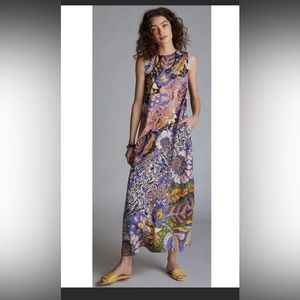 ANTHROPOLOGIE ALANNA MAXI DRESS